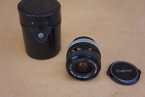 Objectif grand angle canon - canon, fd