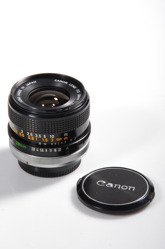 Objectif canon 28mm - canon, fd